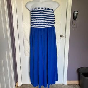 Strapless Maxi Dress